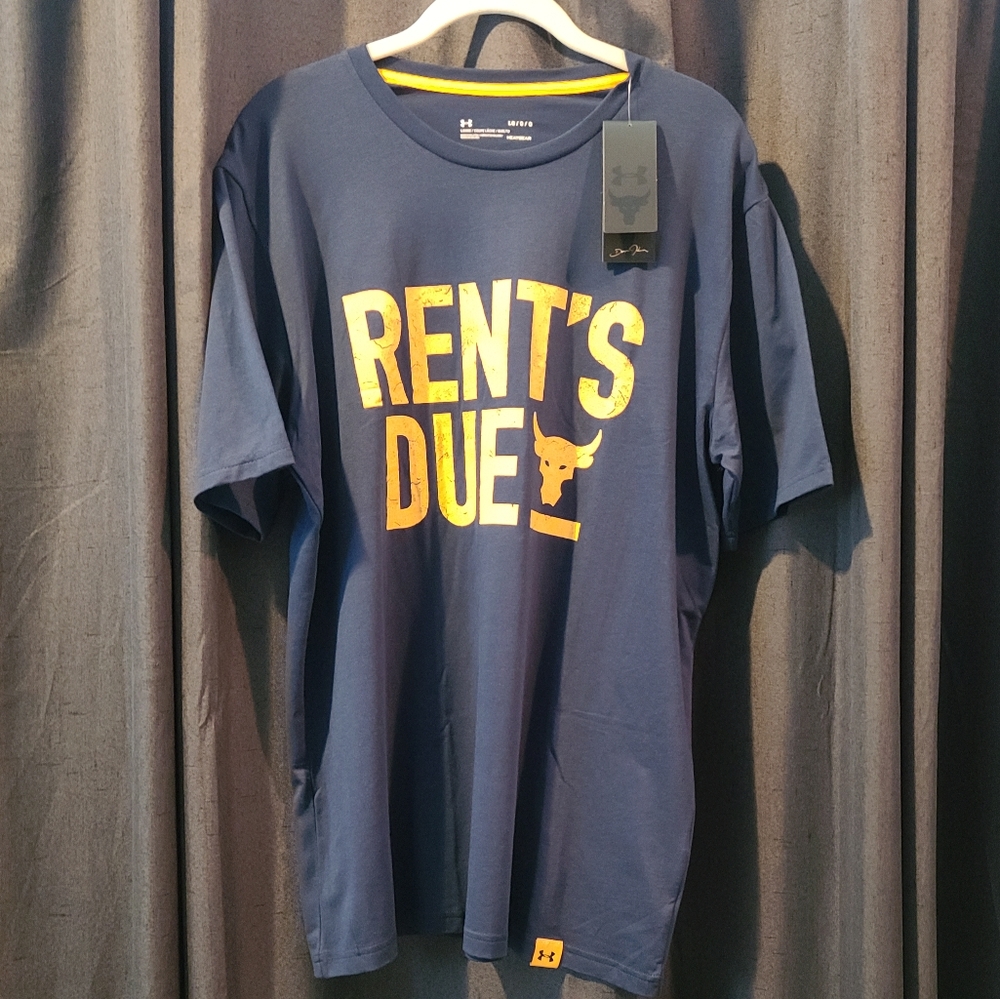 Men's Project Rock "Rent's Due" Shirt